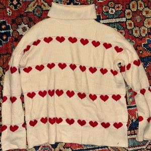 BTFBM Cream Turtleneck S